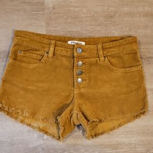 Billabong Women's Brown Corduroy  Shorts Size 27